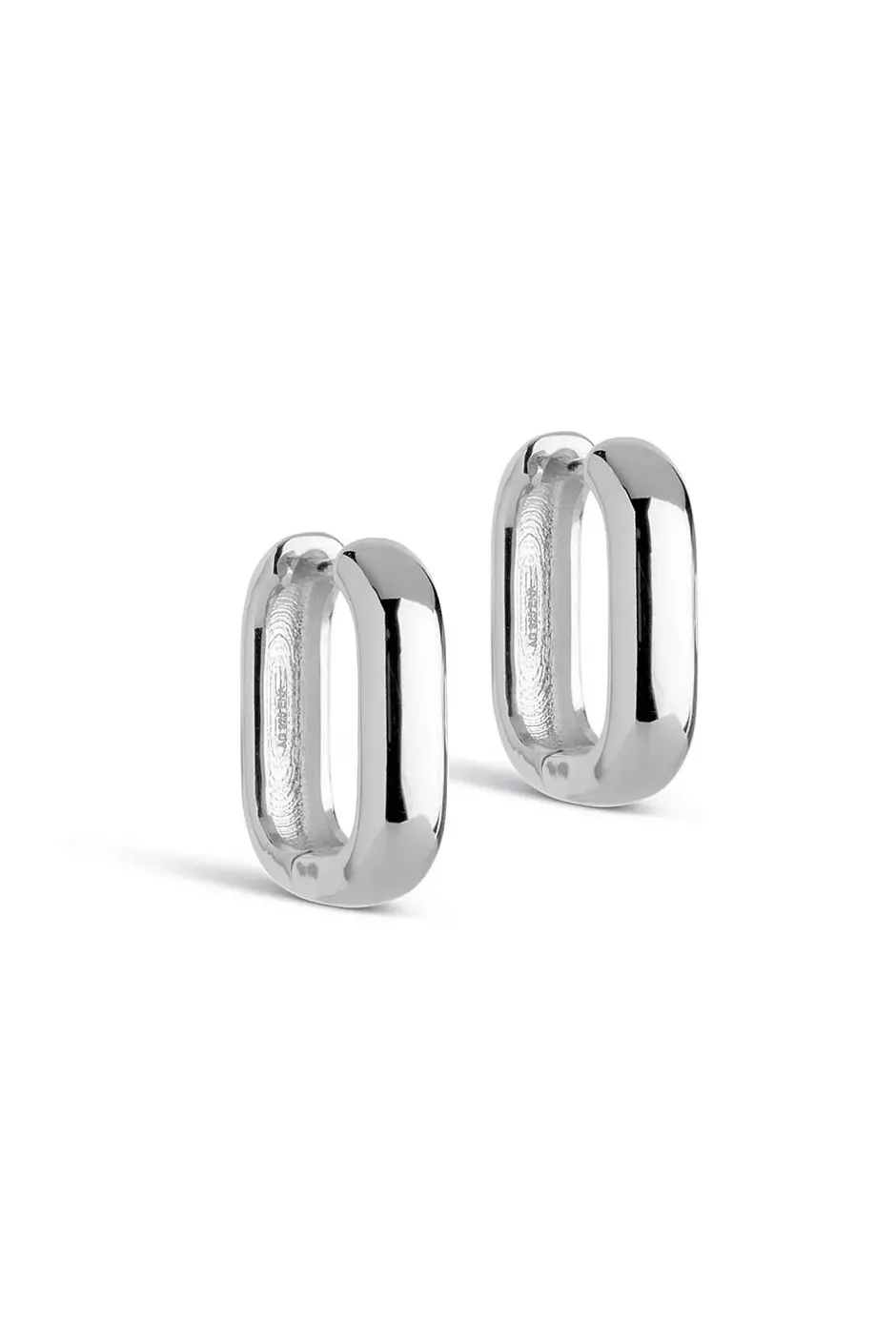 Square 18MM Hoops Silver^ENAMEL COPENHAGEN Fashion
