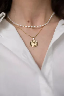 Star Gold Necklace Gold^HIIL STUDIO JEWELRY Hot