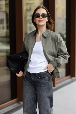 Stella Jacket Washed Khaki^JEANERICA Best