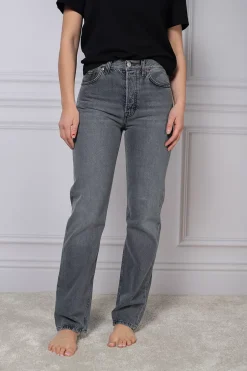 Straight Leg Denim Grey^DAGMAR Hot