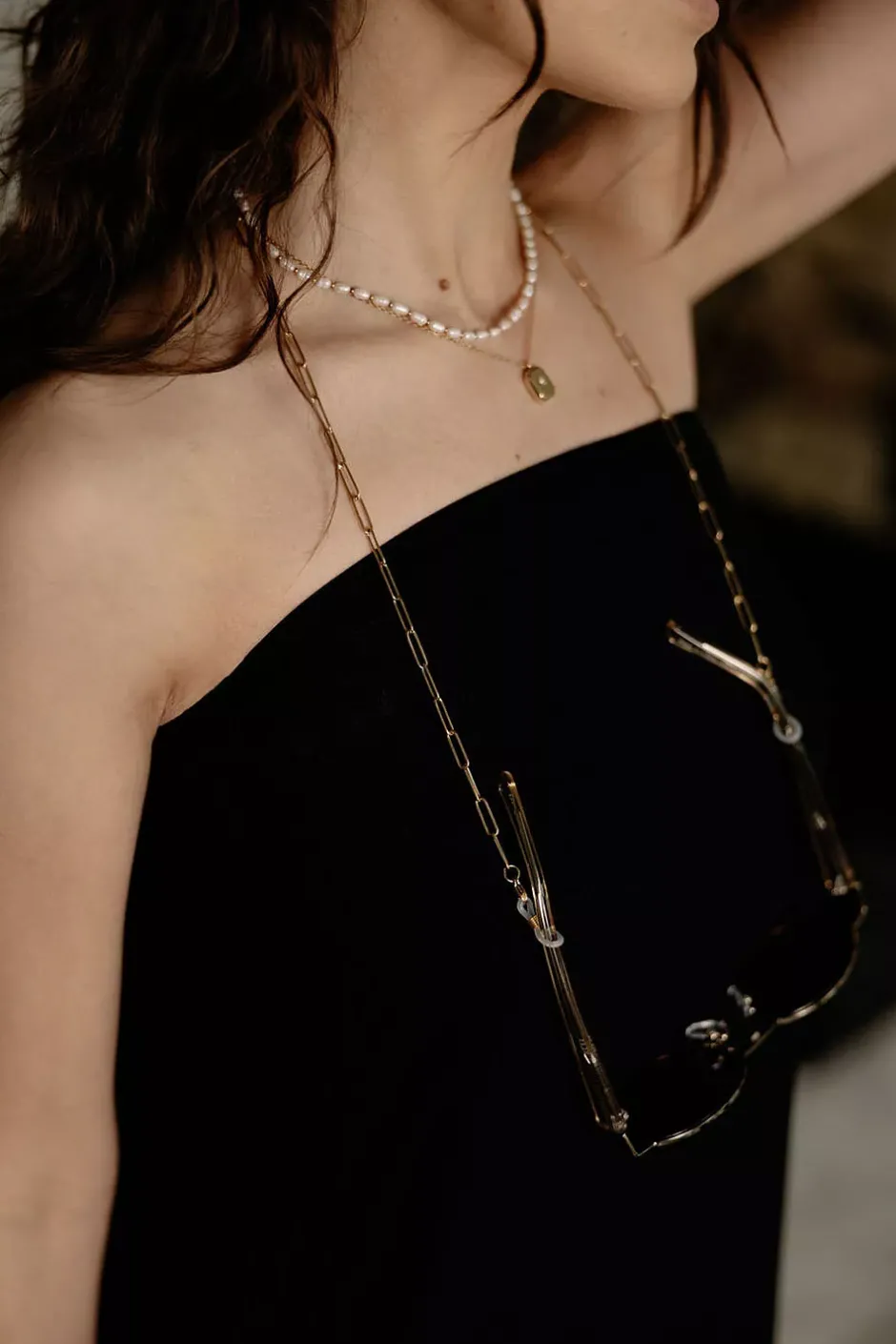 Sun Chain Gold^HIIL STUDIO JEWELRY New