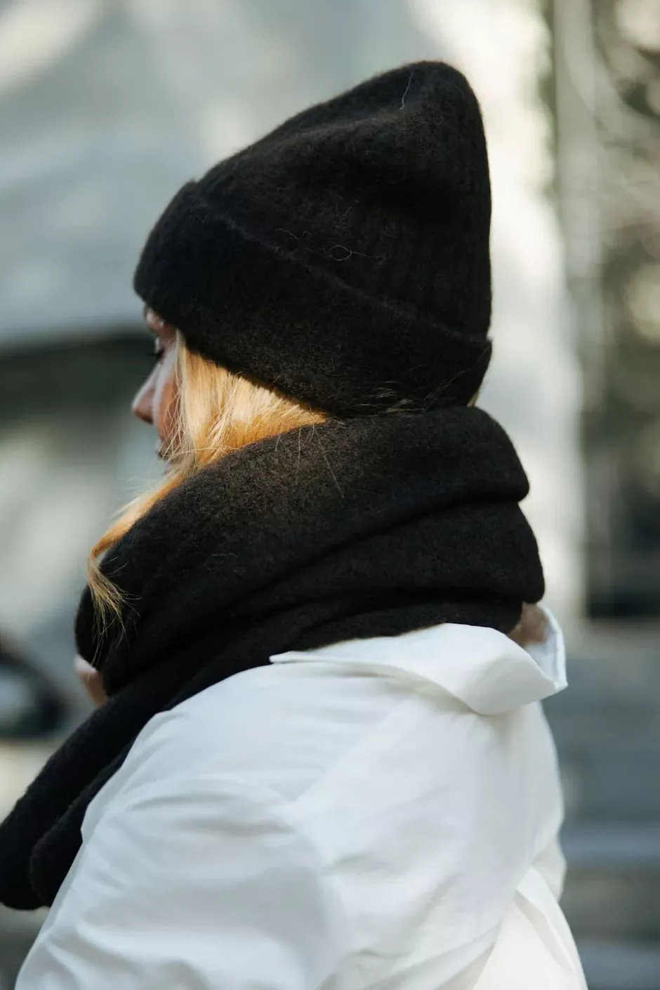 Susanna Basic Hat Black^NATURA CASHMERE Clearance