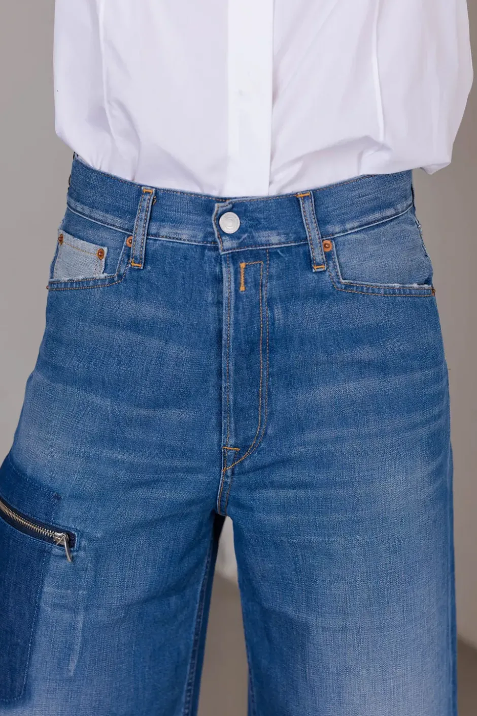 Svanna Shorts Medium Blue^REPLAY New