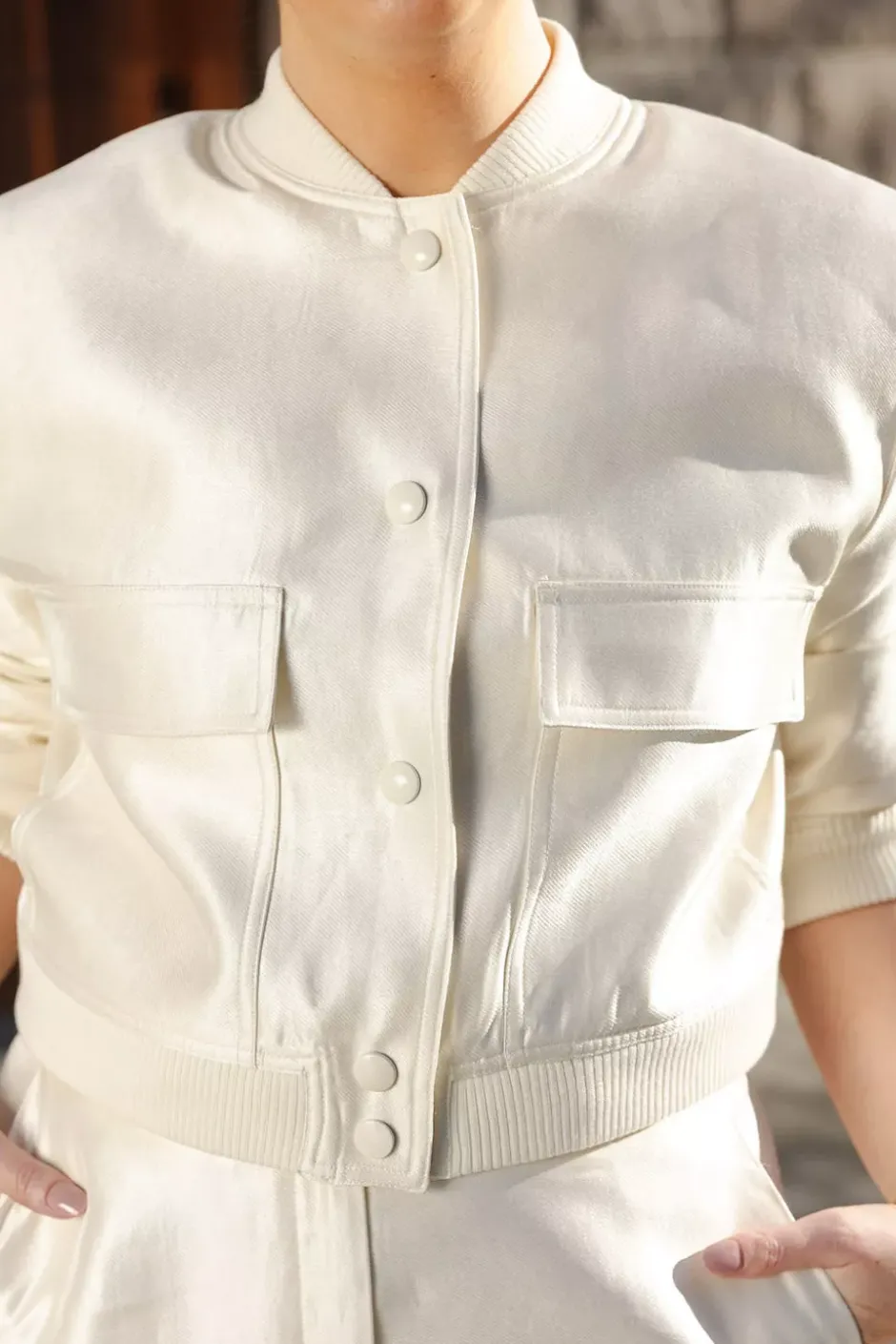 Synne Jacket Creme^CARMA COLLECTION Clearance
