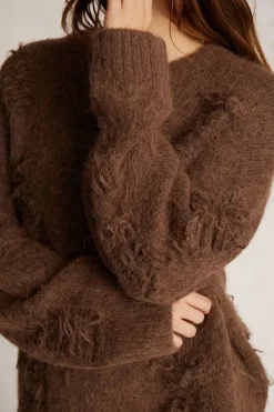 Taccu Sweater Mocca^CARMA Fashion