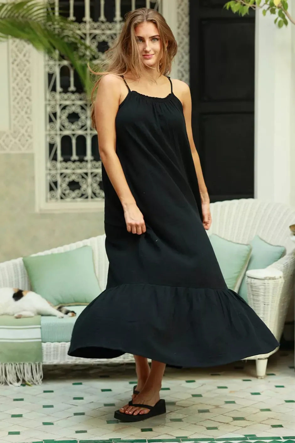Tanger Dress Black^NECTAR Discount