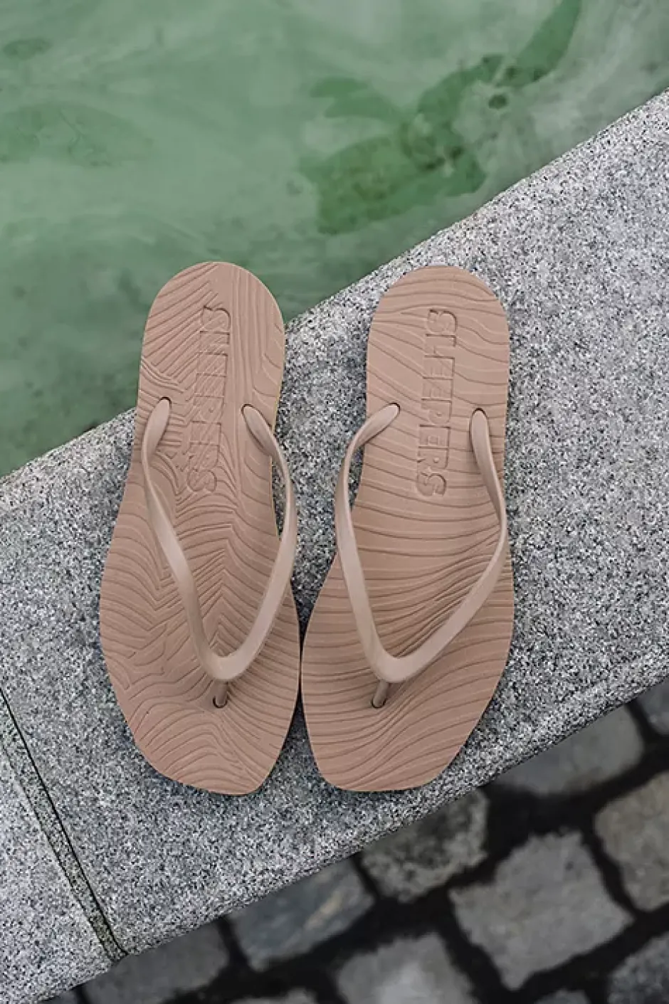 Tapered Flip Flops Sand^SLEEPERS Clearance