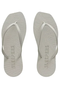 Tapered Flip Flops White^SLEEPERS Discount