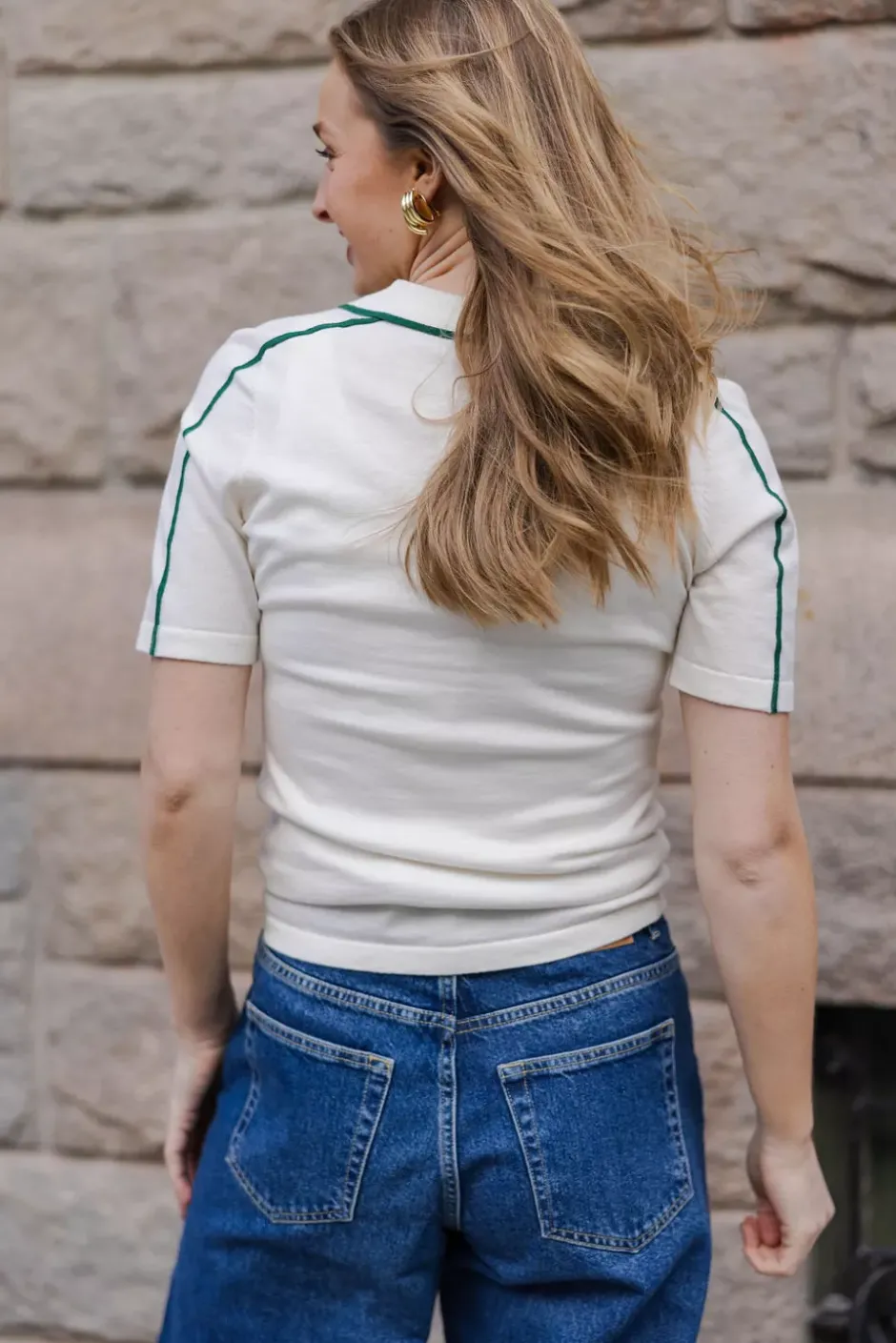 Team Polo Tee Off White^WE NORWEGIANS Hot