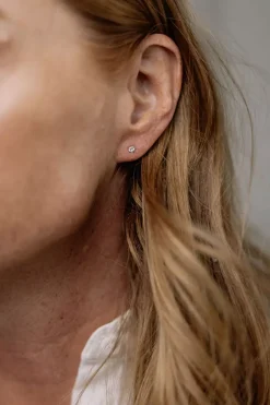 Tennis Micro Earrings Silver^HIIL STUDIO JEWELRY Best