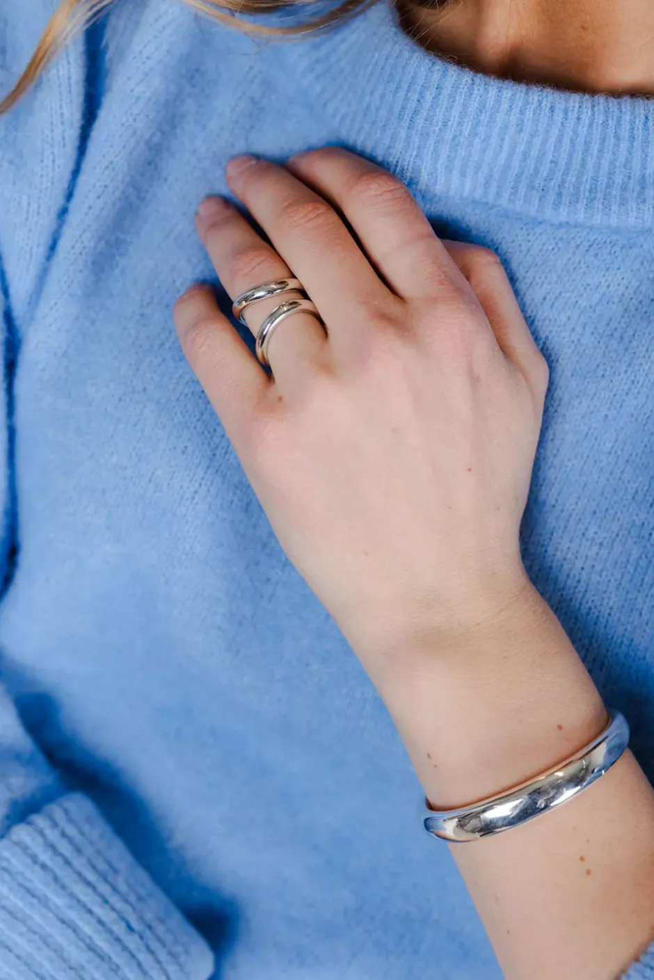 The Alma Ring Silver^LIÈ STUDIO Hot