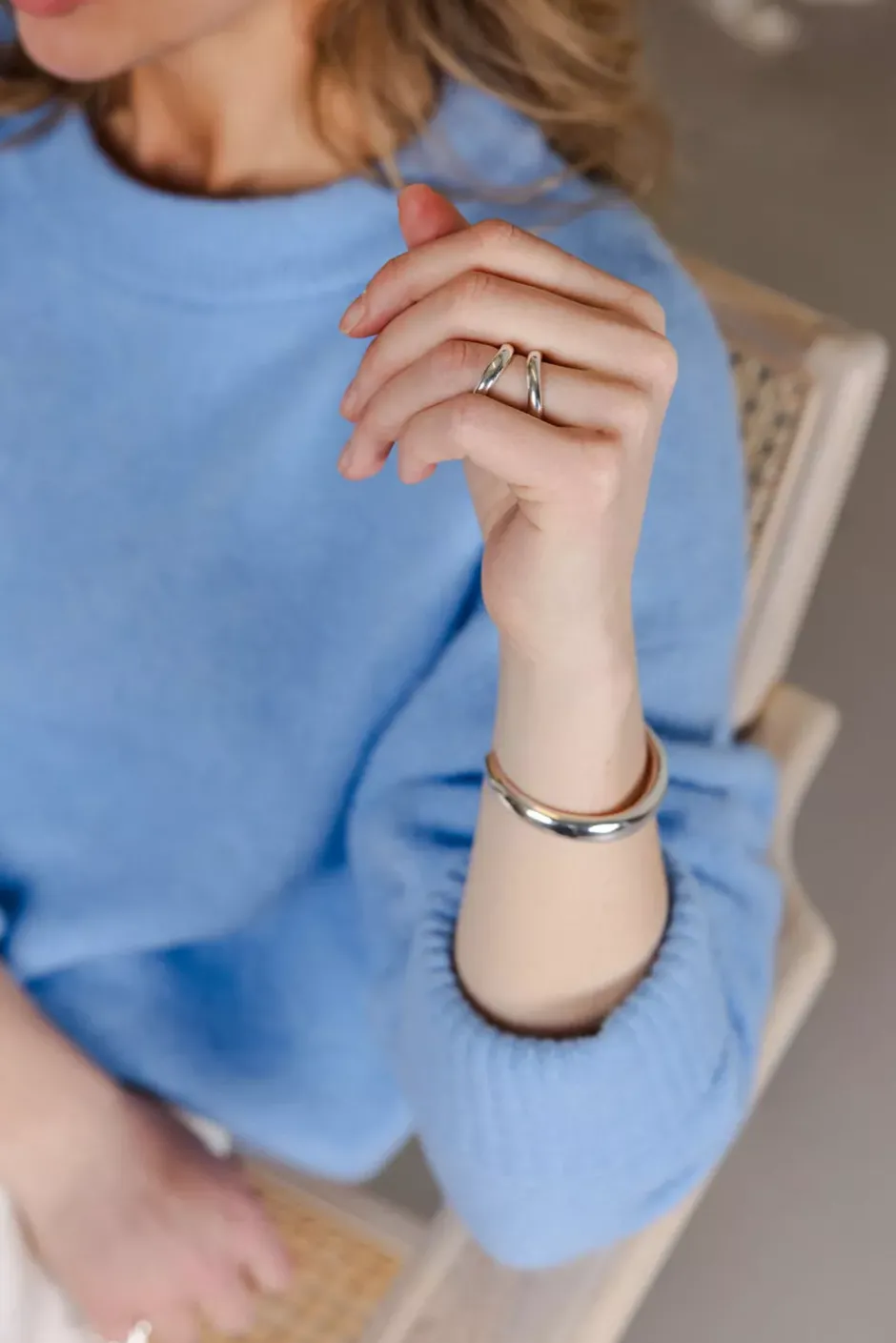 The Alma Ring Silver^LIÈ STUDIO Hot