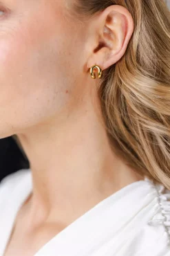 The Asta Earrings Gold^LIÈ STUDIO Online
