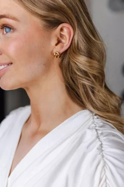 The Asta Earrings Gold^LIÈ STUDIO Online