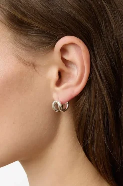 The Asta Earrings Silver^LIÈ STUDIO New