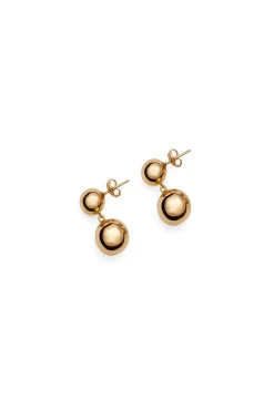 The Caroline Earrings Gold^LIÈ STUDIO Outlet
