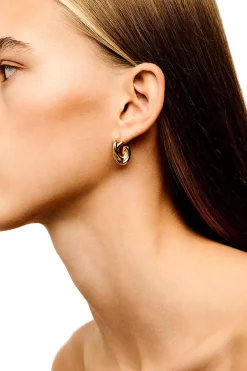 The Diana Earrings Gold^LIÈ STUDIO Online