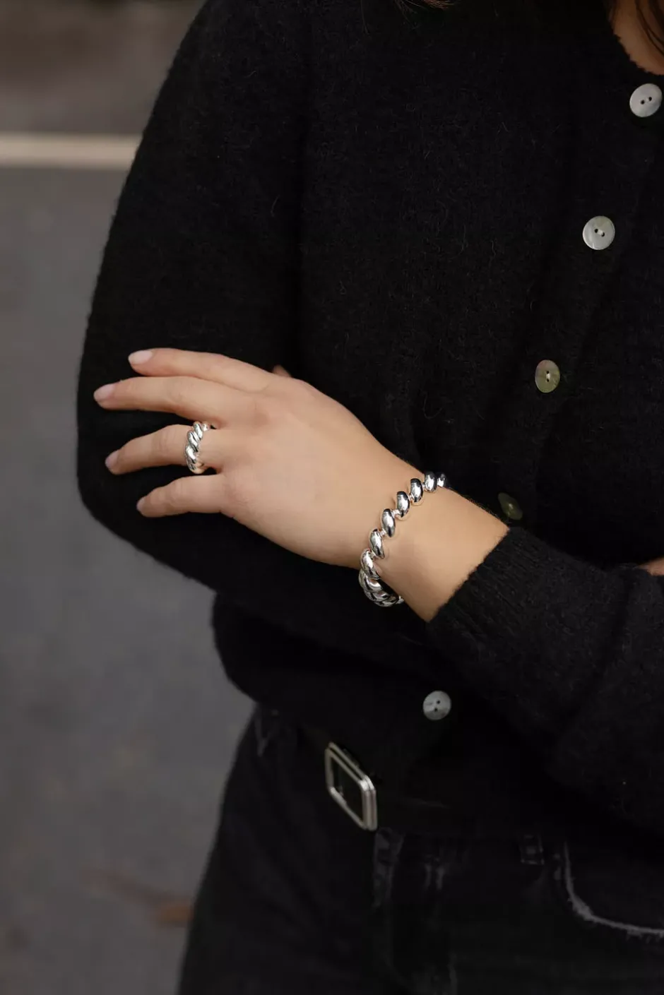 The Edith Bracelet Silver^LIÈ STUDIO Fashion