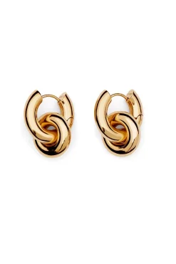 The Esther Earrings Gold^LIÈ STUDIO New