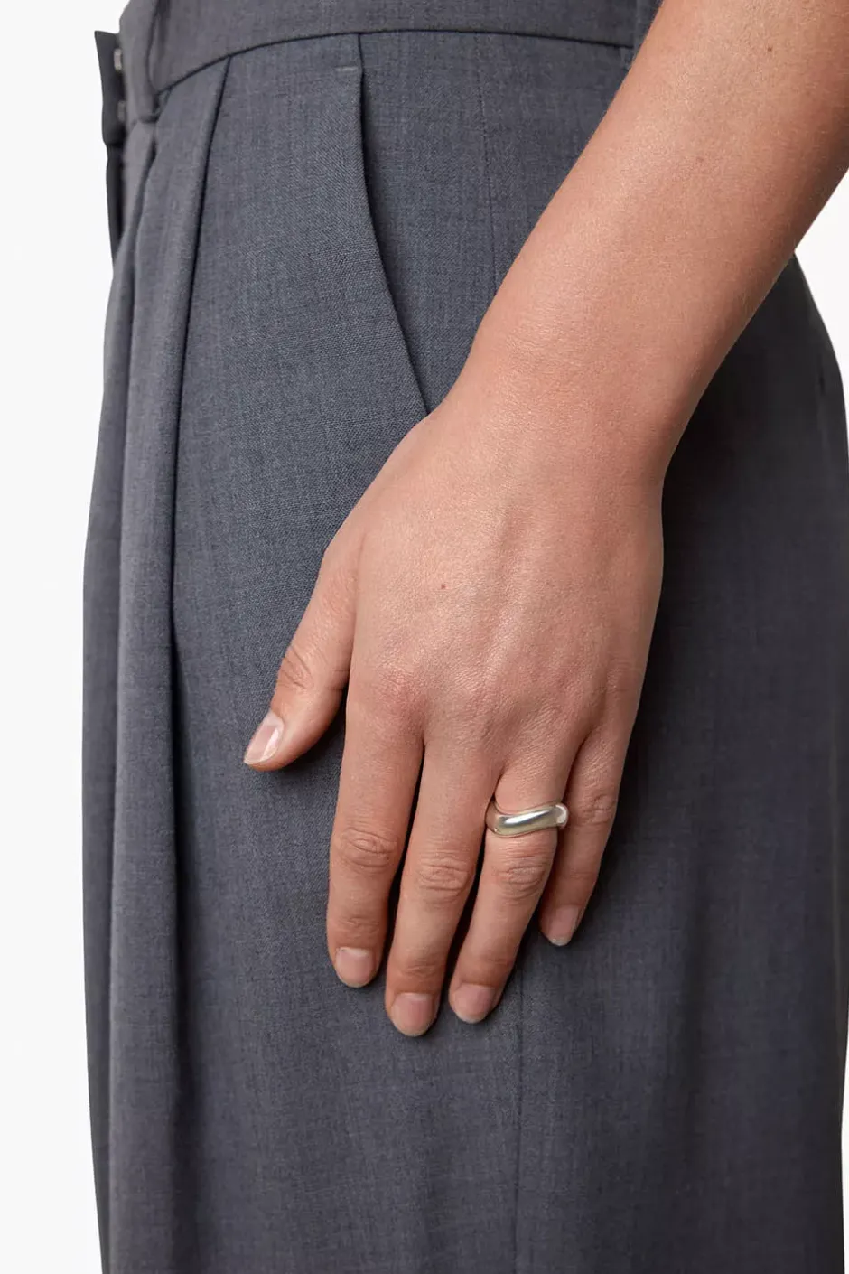 The Ivalo Ring Silver^LIÈ STUDIO Discount