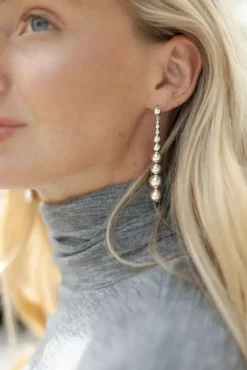 The Josephine Earrings Silver^LIÈ STUDIO Hot