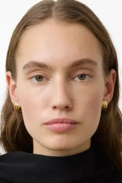 The Magda Earrings Gold^LIÈ STUDIO Online