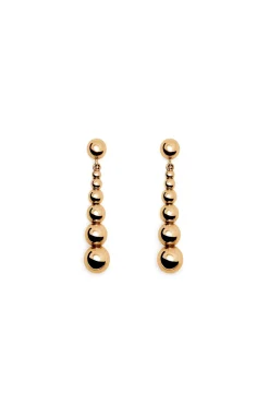 The Rebecca Earrings Gold^LIÈ STUDIO Clearance