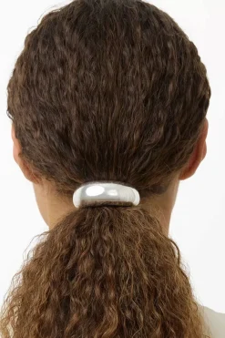 The Thea Hair Tie Silver^LIÈ STUDIO Outlet
