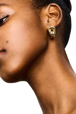 The Vera Earrings Gold^LIÈ STUDIO Hot