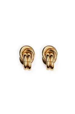 The Vera Earrings Gold^LIÈ STUDIO Hot