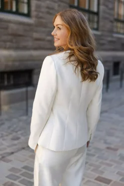 Tone Blazer Creme^CARMA COLLECTION New