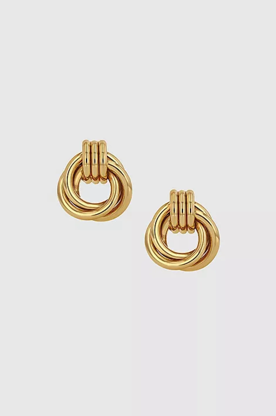 Triple Knot Earrings Gold^ANINE BING Best