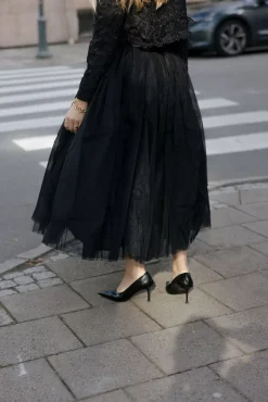 Tulle Maxi Skirt Black^CARMA Discount