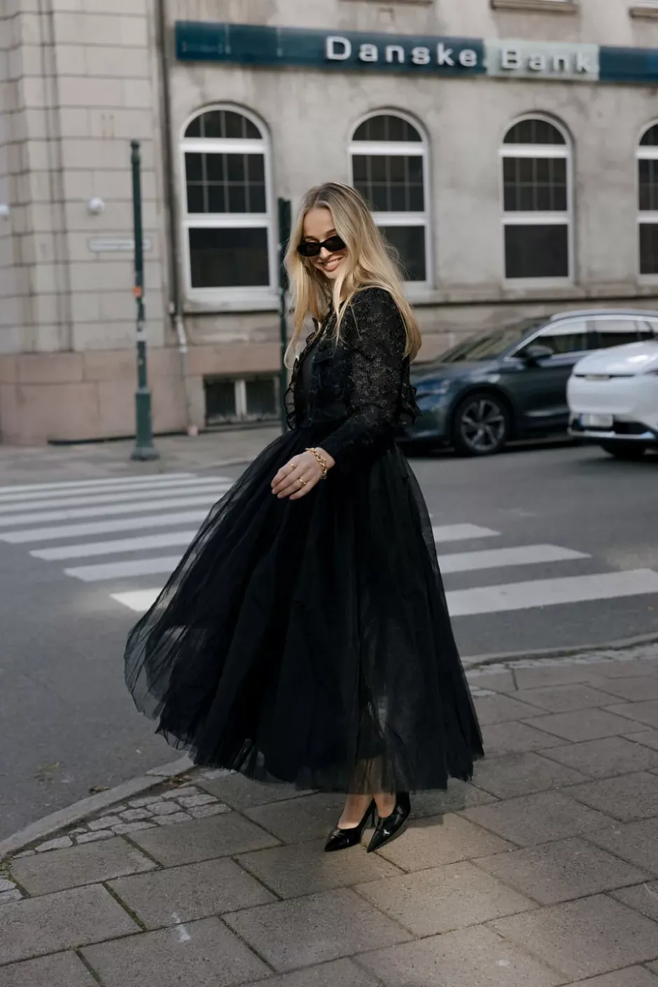 Tulle Maxi Skirt Black^CARMA Discount