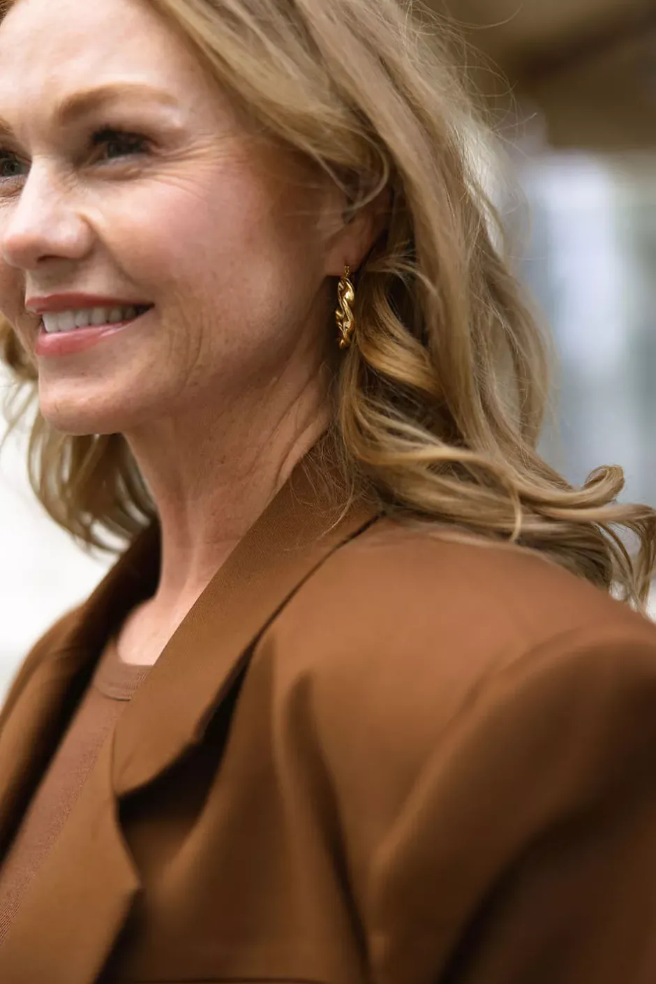 Twisted Earrings Large Gold^HIIL STUDIO JEWELRY Online