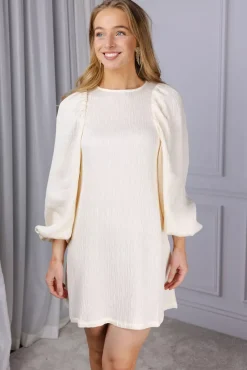 Valeria Crinkled Dress Cream^ARNIE SAYS Hot