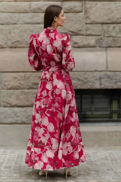 Viscose Belt Dress Amour^BY TIMO Discount