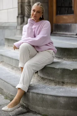 Vitow Sweater Sugared Almond Melange^AMERICAN VINTAGE Sale