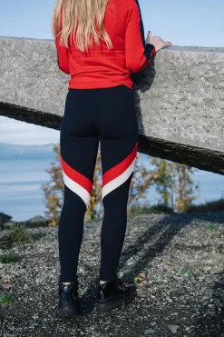 Voss Colorblock Legging Flag^WE NORWEGIANS Discount
