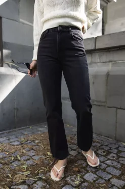 W Regular Jeans Black Washed^HOLZWEILER Best