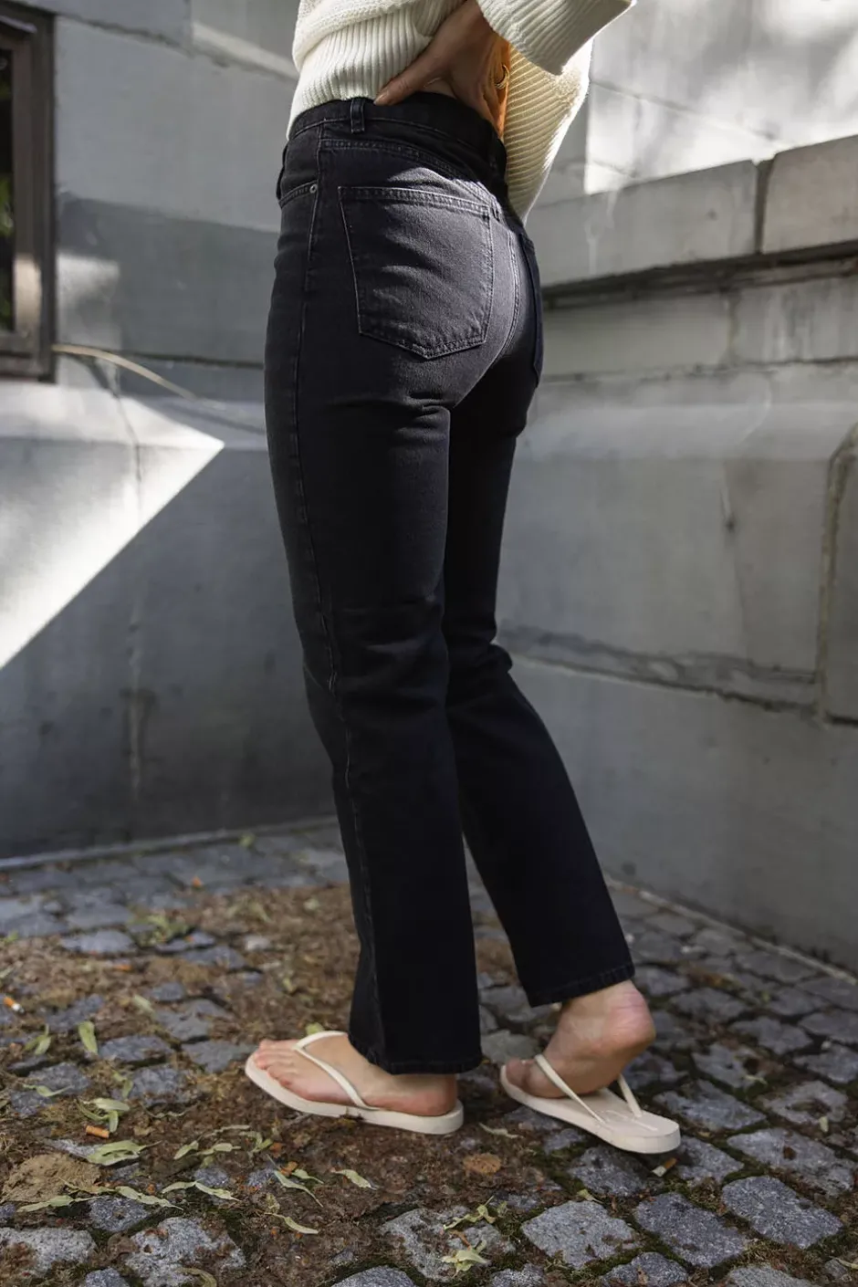 W Regular Jeans Black Washed^HOLZWEILER Best