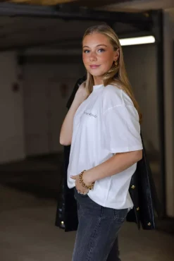 Walker Tee Lyrics Ivory^ANINE BING Fashion
