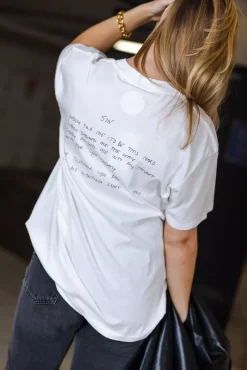 Walker Tee Lyrics Ivory^ANINE BING Fashion