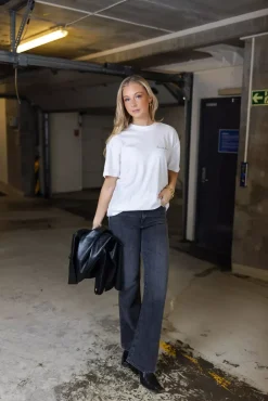 Walker Tee Lyrics Ivory^ANINE BING Fashion