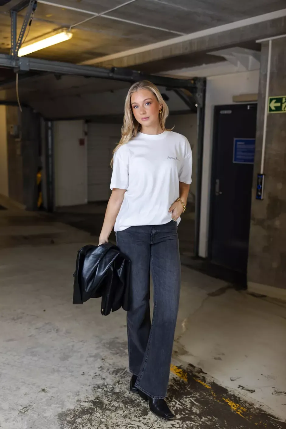 Walker Tee Lyrics Ivory^ANINE BING Fashion