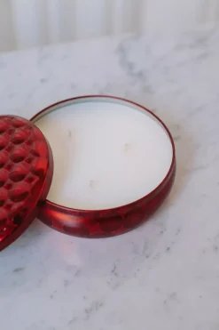 3-Wick Tin Candle Cherry Gloss 40t^VOLUSPA Outlet