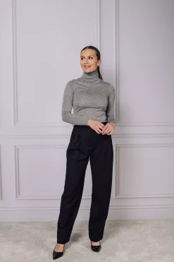 Wide Suit Trousers Black^DAGMAR Sale