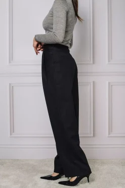 Wide Suit Trousers Black^DAGMAR Sale