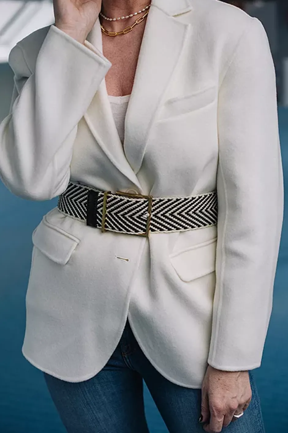 Woman Belt 93577BR Black/Black^MAISON BOINET Outlet