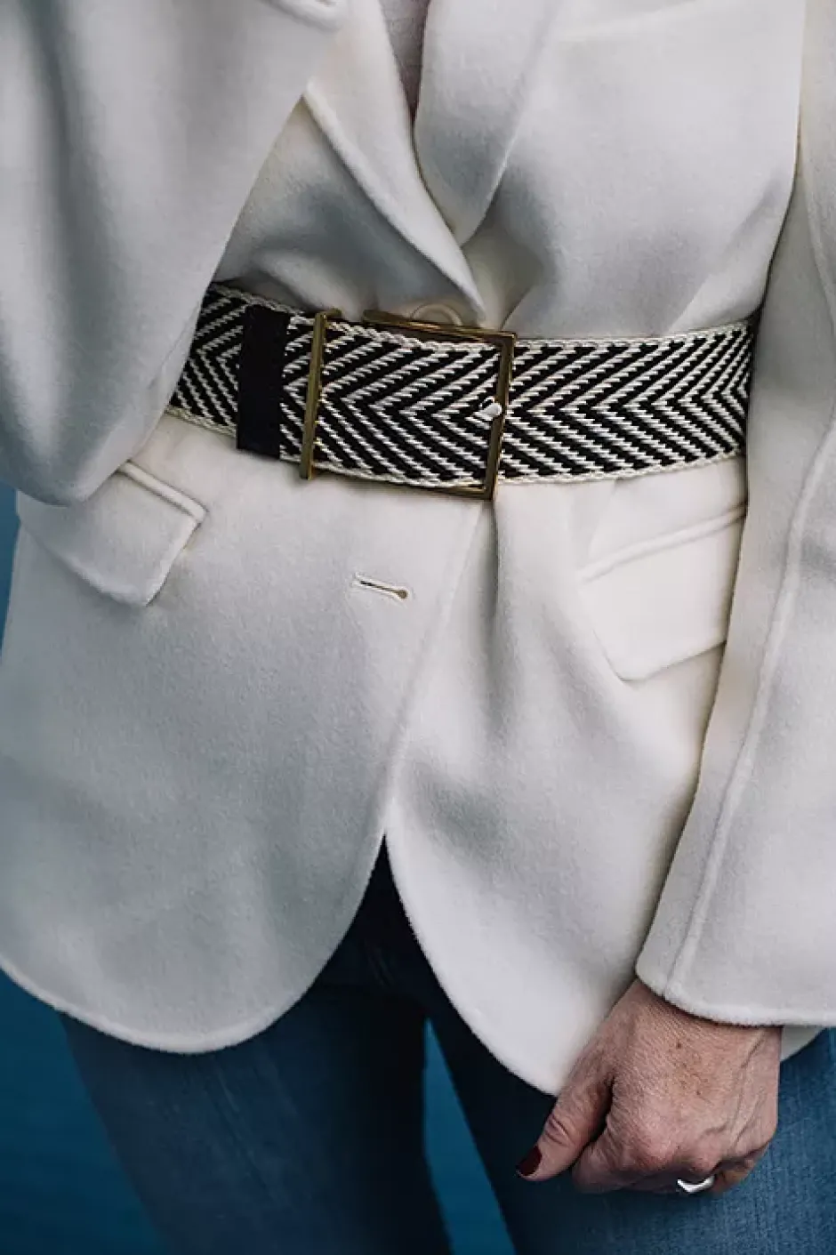 Woman Belt 93577BR Black/Black^MAISON BOINET Outlet